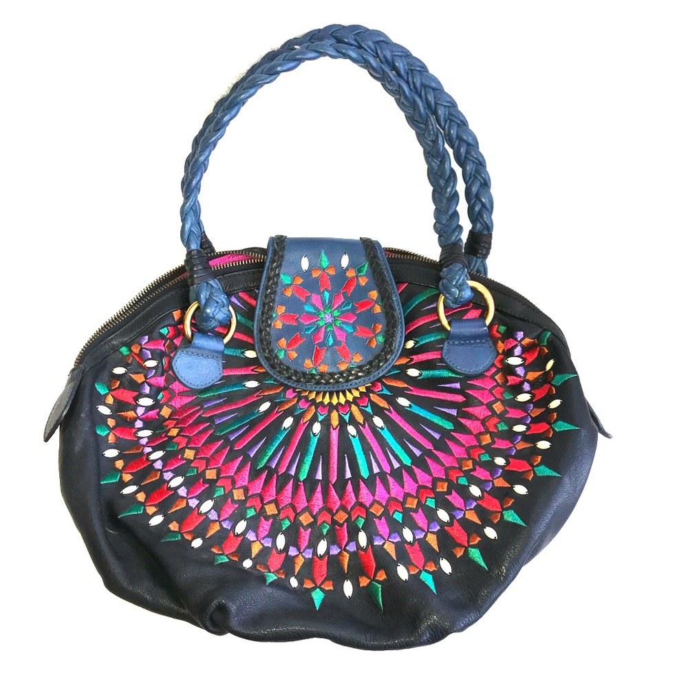 Rare  Isabella Fiore mosaic Serena purse